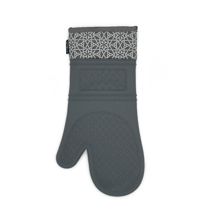 Oven Mitt Silicone - new custom non-slip silicone gloves thermal