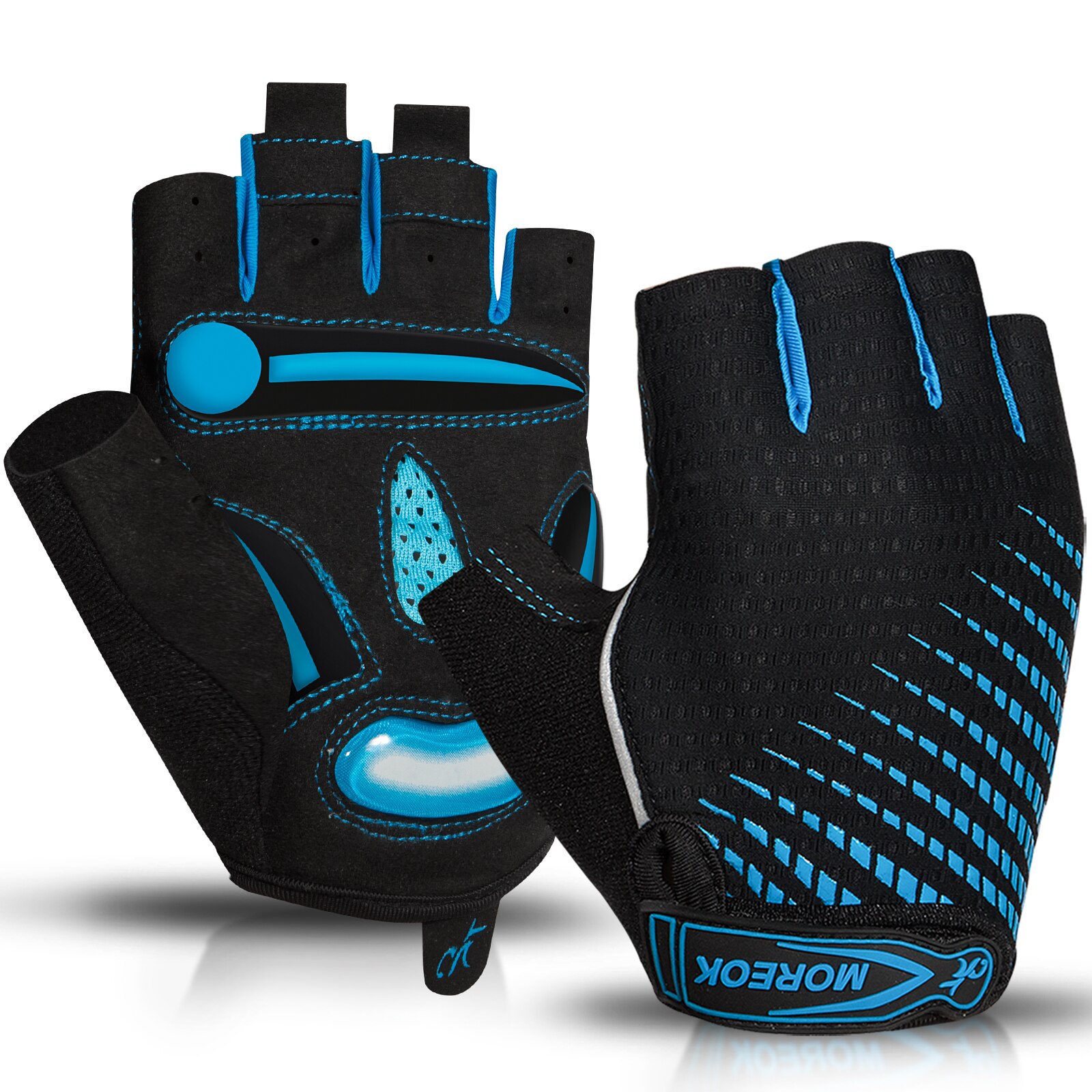 Cycling Glove Padded - MOREOK Cycling Gloves,Breathable Bicycle Gloves,5MM Gel