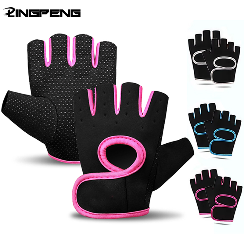 Cycling Glove Padded - Outdoor Sports Gloves Half Finger Men's