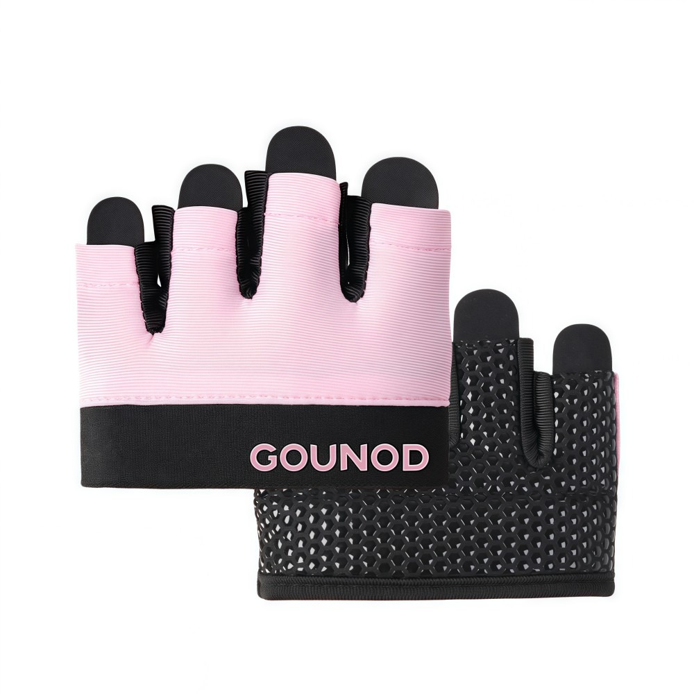 Cycling Glove Padded - Half Finger Cycling Gloves Anti-slip Breathable