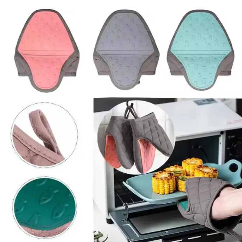 1PC Silicone Anti-scalding Ove - Oven Mitt Silicone 评论和价格