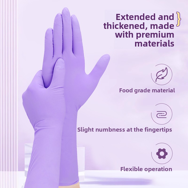 12-inch Dishwashing Gloves, Du - Rubber Glove Cleaning 评论和价格