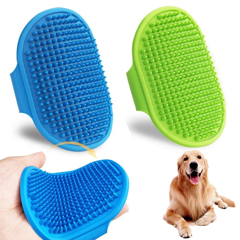 Pet Cleaning Brush Dog Cats Ba - Rubber Glove Cleaning 评论和价格