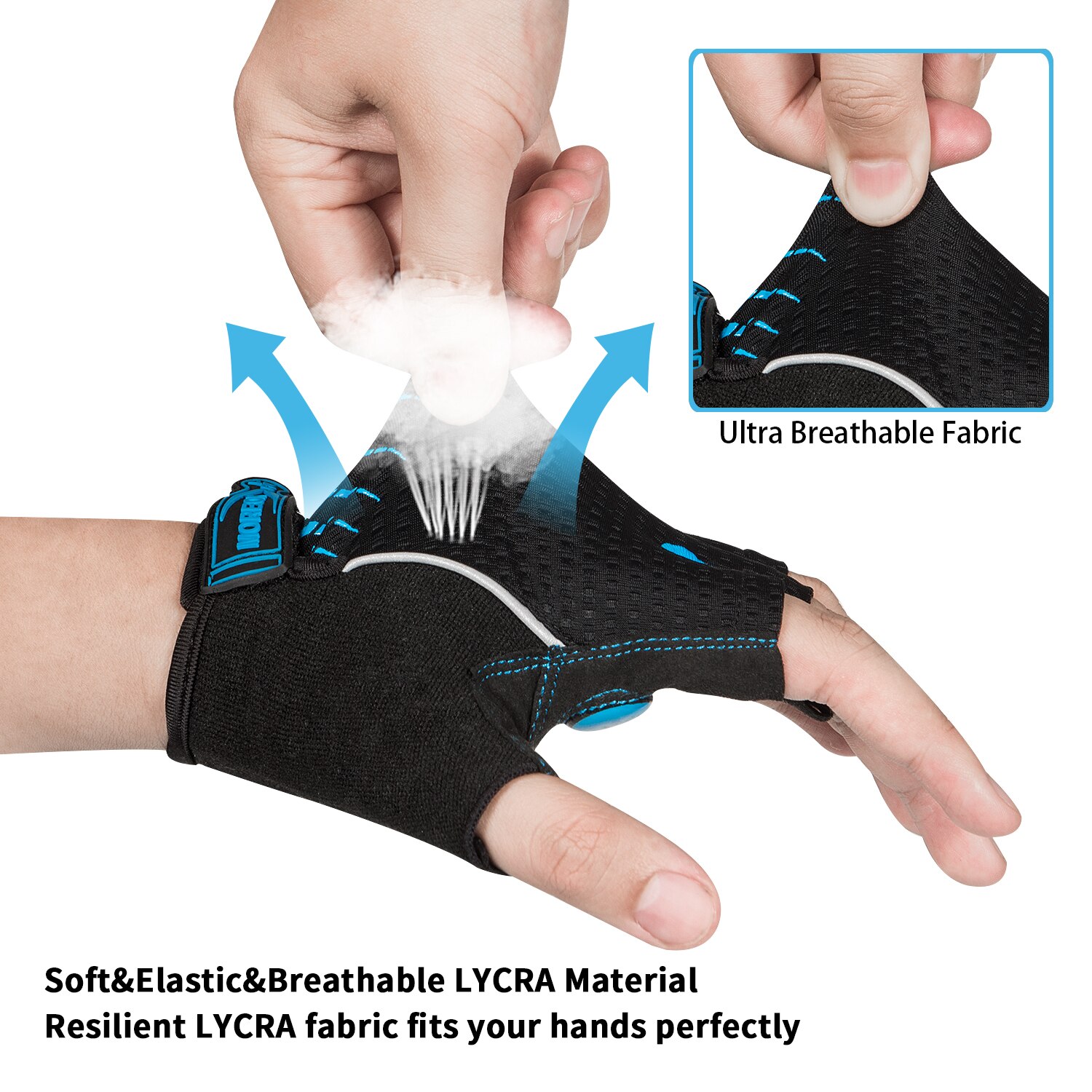 MOREOK Cycling Gloves,Breathab - Cycling Glove Padded 评论和价格