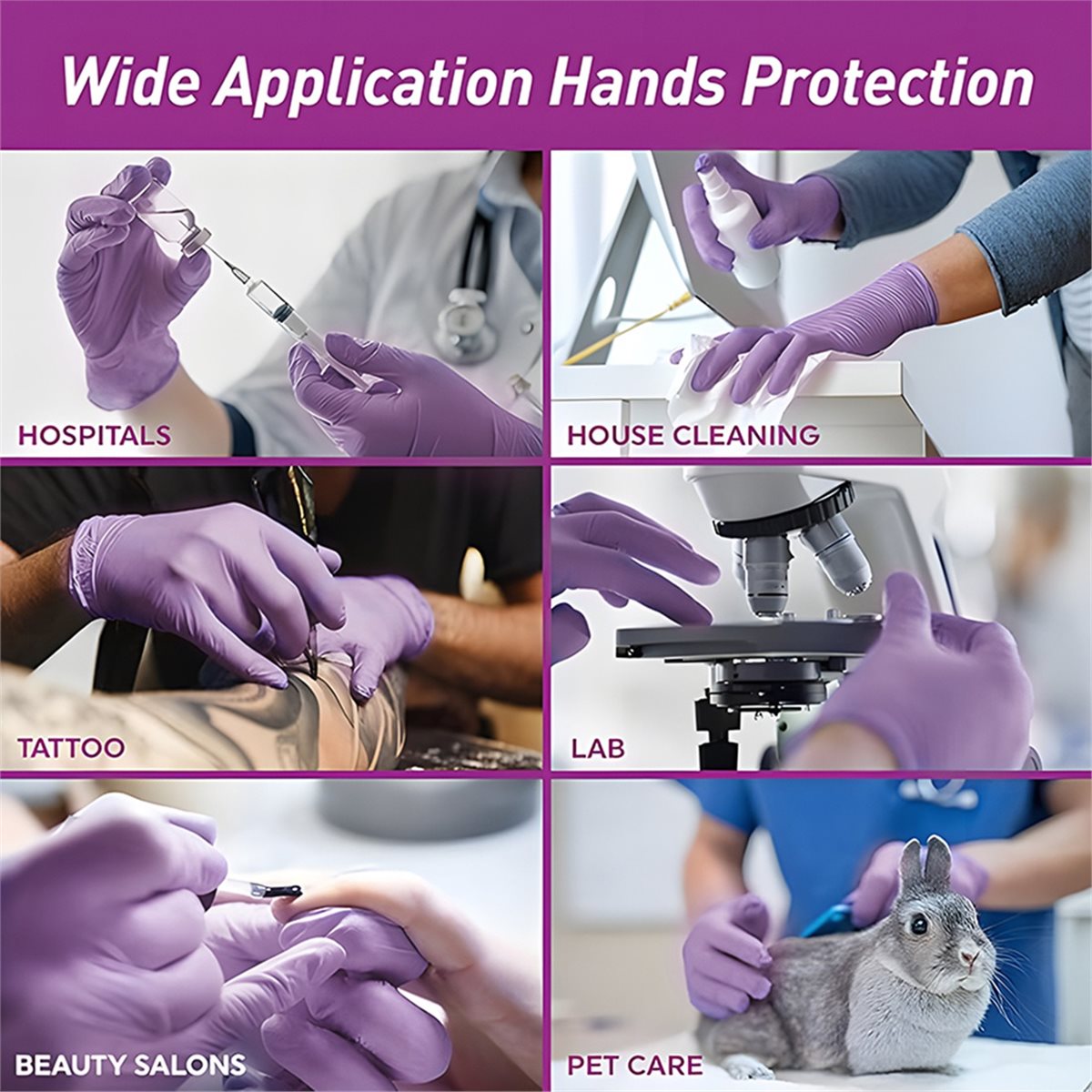 A78I 100pcs Nitrile Exam Glove - Exam Glove Nitrile 评论和价格
