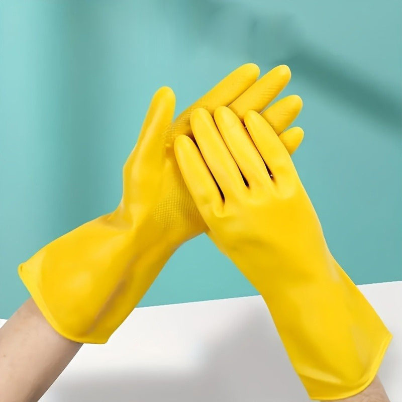 1Pairs(2pcs) Rubber Gloves Was - Rubber Glove Cleaning 评论和价格
