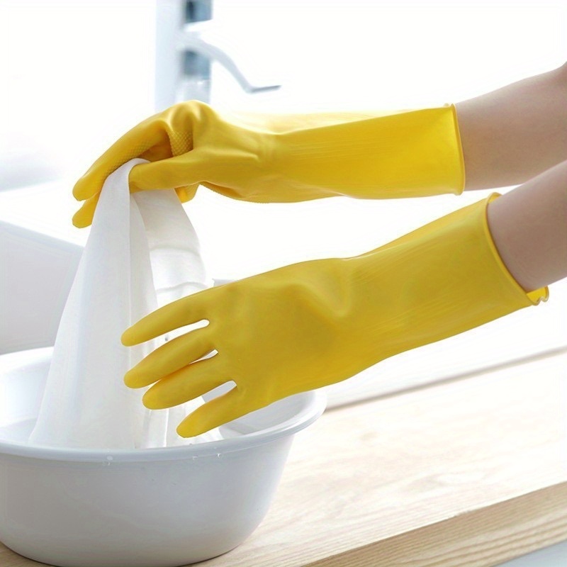 1Pairs(2pcs) Rubber Gloves Was - Rubber Glove Cleaning 评论和价格