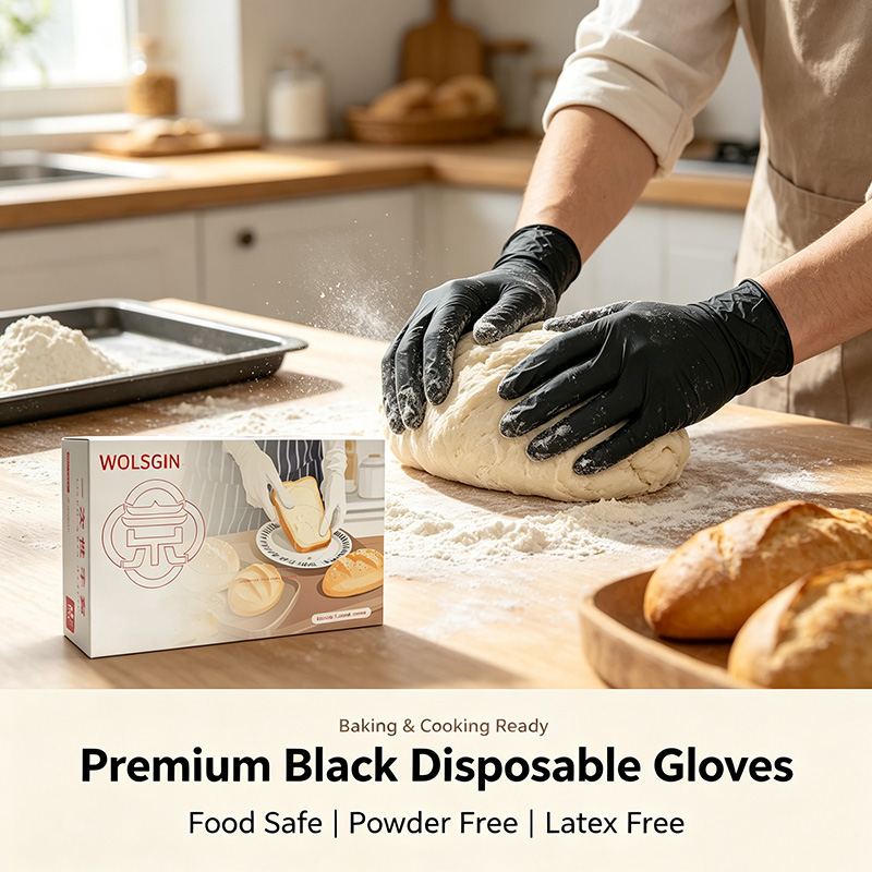 10/50/100/200 Black Disposable - Rubber Glove Cleaning 评论和价格