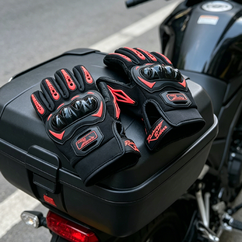 Men Motorcycle Gloves Summer B - Motorcycle Glove Knuckle 评论和价格