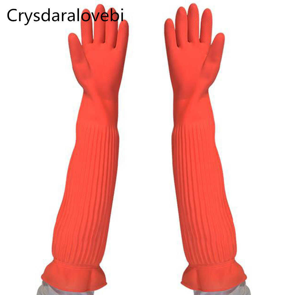 45/55cm Waterproof Household G - Rubber Glove Cleaning 评论和价格