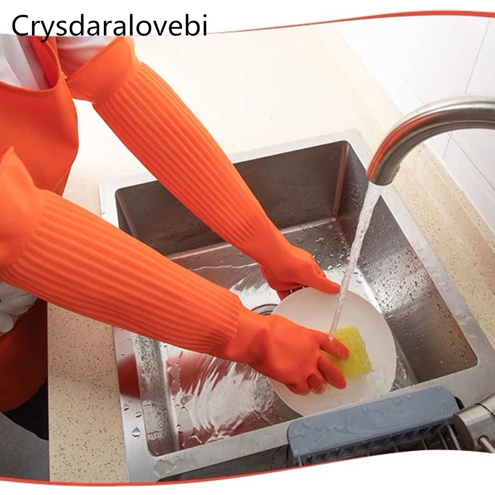 45/55cm Waterproof Household G - Rubber Glove Cleaning 评论和价格