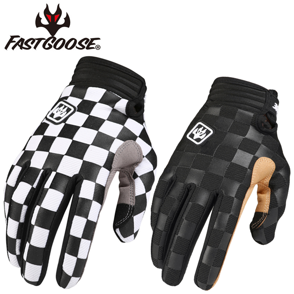 FASTGOOSE Retro Rider Motocros - Cycling Glove Padded 评论和价格