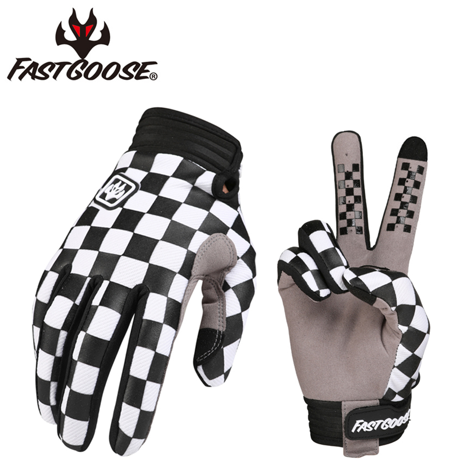 FASTGOOSE Retro Rider Motocros - Cycling Glove Padded 评论和价格