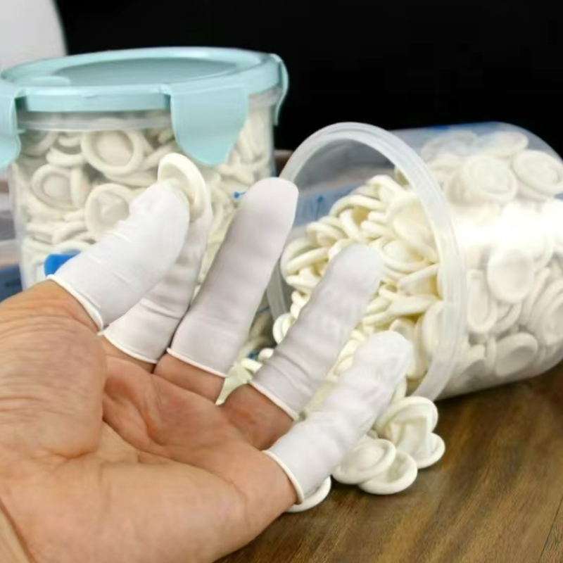 1000pcs White Disposable Finge - Latex Disposable Glove 评论和价格