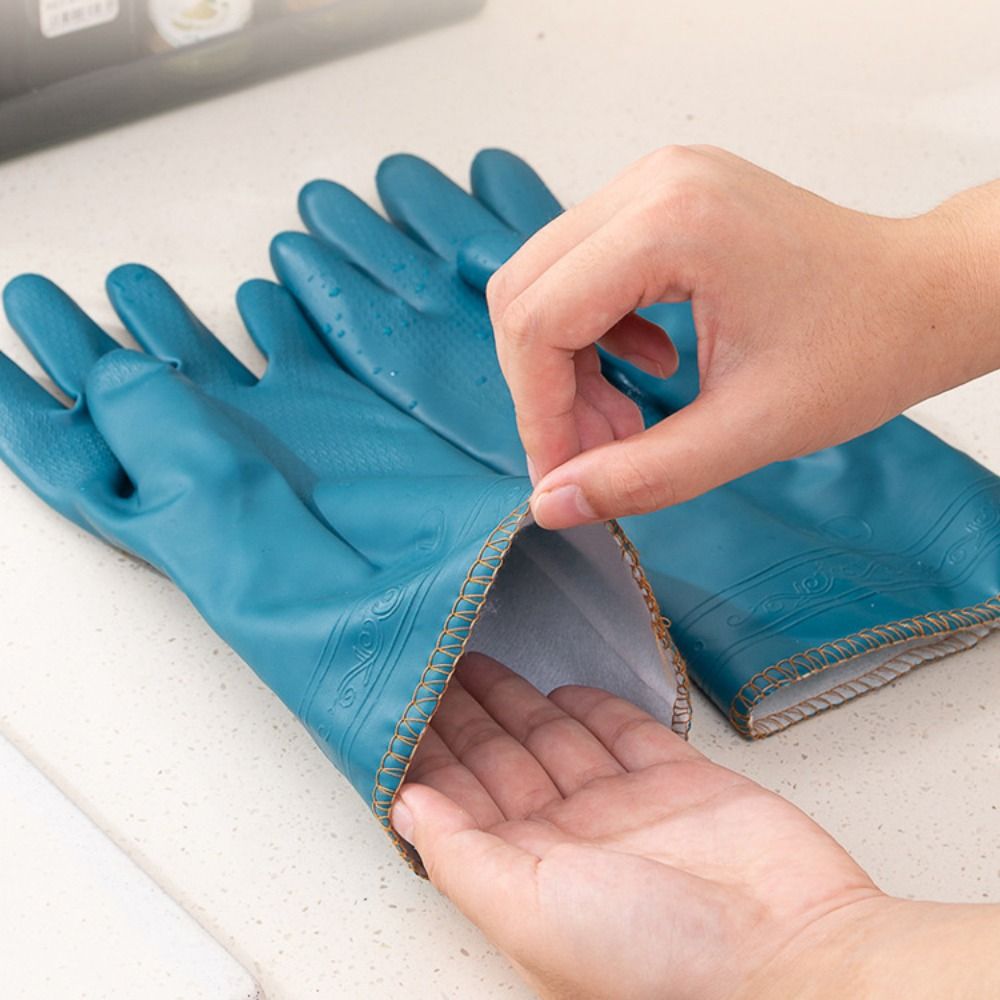 Waterproof Fleece-lined Cleani - Rubber Glove Cleaning 评论和价格