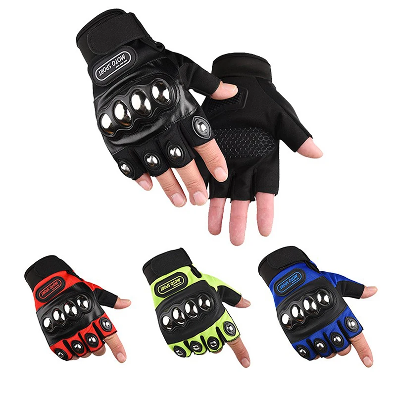 Half Finger Protective Motorcy - Motorcycle Glove Knuckle 评论和价格