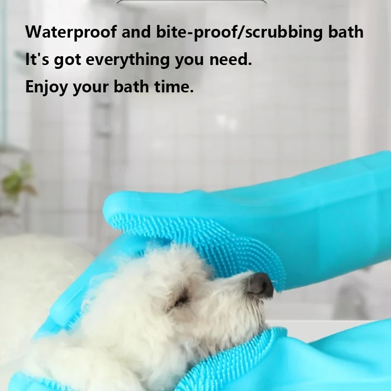 Pet Grooming Cleaning Gloves D - Rubber Glove Cleaning 评论和价格
