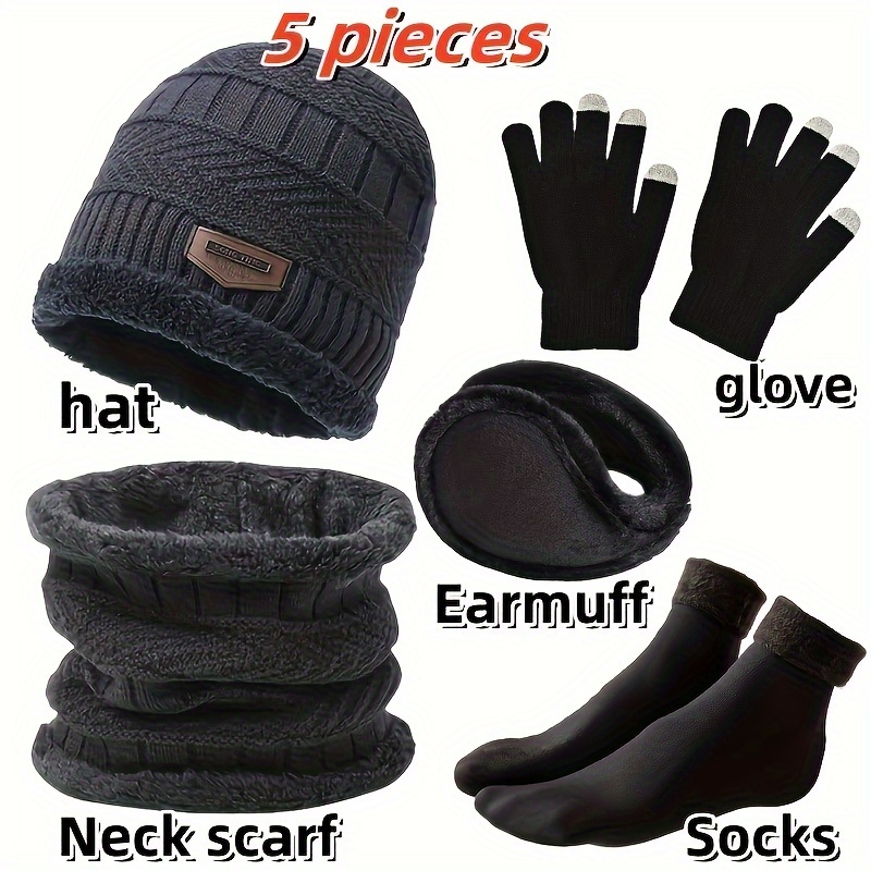 Men's winter hat, outdoor wint - Winter Glove Insulated 评论和价格