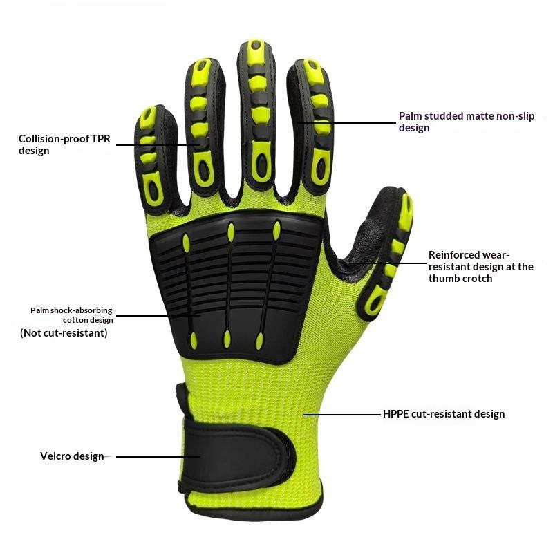 Cut Resistant Safety Work Glov - Work Glove Impact 评论和价格