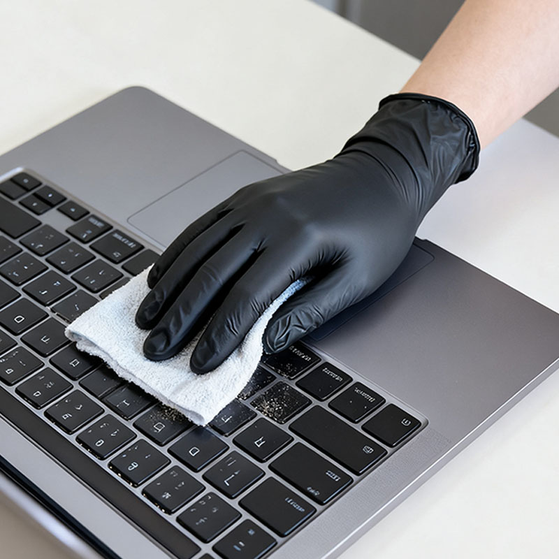 10/50/100PCS Black Disposable  - Nitrile Mechanic Glove 评论和价格